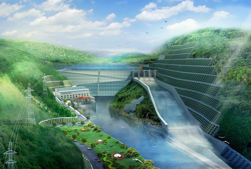 郴州老挝南塔河1号水电站项目